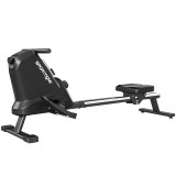 SPORTNOW Aparat de V&acirc;slit, 16 niveluri de rezistență magnetică, șină din aluminiu, Bluetooth, compatibil APP. | Aosom Romania