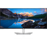 Monitor LED DELL UltraSharp U4021QW Curbat 39.7 inch 5 ms Argintiu KVM 60 Hz