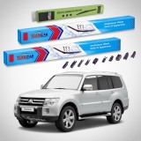 Cumpara ieftin Ștergătoare Mitsubishi Pajero IV (V8_W, V9_W) 2007-2021 | Set Față și Spate Flat Premium &ndash; TeamCar&reg;