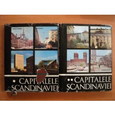 CAPITALELE SCANDINAVIEI , ARHITECTURA DE - A LUNGUL VEACURILOR VOL. I - II de ARH. PETER DERER , Bucuresti 1979