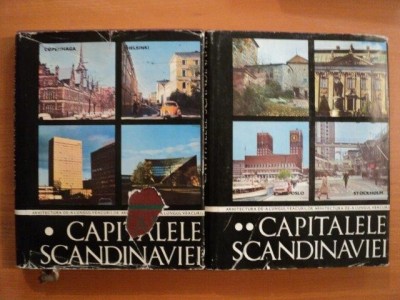 CAPITALELE SCANDINAVIEI , ARHITECTURA DE - A LUNGUL VEACURILOR VOL. I - II de ARH. PETER DERER , Bucuresti 1979 foto