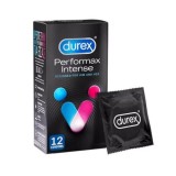 PREZERVATIVE DUREX, PERFORMAX INTENSE, 12 BUCATI