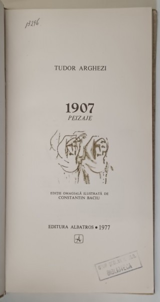 1907 PEIZAJE-TUDOR ARGHEZI
