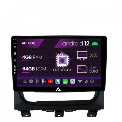 Navigatie Fiat Strada Idea (2011-2016), Android 12, Q-Octacore 4GB RAM + 64GB ROM, 9 Inch - AD-BGQ9004+AD-BGRKIT350 foto