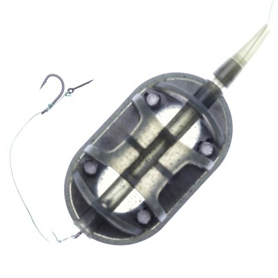 Montura Method Feeder River Claumar Pellet XL 120Gr Carlig Nr 10 foto