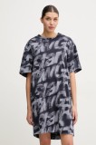G-Star rochie din bumbac culoarea bleumarin, mini, oversize, D26082-D611
