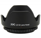 Parasolar ​JJC LS-52 tip petala pe filet 52mm pentru zoom standard
