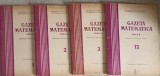 GAZETA MATEMATICA 1971, SERIA B VOL.1-3, 12 (4 REVISTE)-COLECTIV-251899