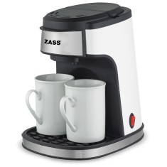 Cafetiera cu filtru Zass ZCM 01, Putere 450W, 2 cesti ceramice incluse, Dimensiuni reduse, Picioruse antialunecare ProDesign DailyAppliances foto