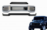 Bara fata Prelungire Bara Fata LED DRL si Prelungire Superioara Bara Fata Mercedes G-Class W463 (1989-2017) G65 Look Performance AutoTuning, KITT