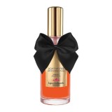 Ulei de masaj BIJOUX INDISCRETS Light My Fire Wild Strawberry, cu efect de &icirc;ncălzire, aromă de căpșuni și miere, 100 ml