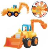 Jucarie - Vehicul cu tractiune - Tractor sau Excavator, mai multe modele | Hola