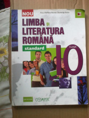 e0e Limba si literatura romana standard - clasa a 10 a - Anca Davidoiu foto