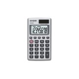 Calculator de buzunar 8 digits Casio HS-8VA argintiu