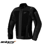 Geaca (jacheta) barbati pentru scuter - motocicleta Touring Seventy vara model SD-JT66 Sahara culoare: negru Negru M