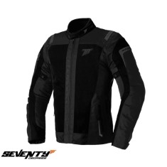 Geaca (jacheta) barbati pentru scuter - motocicleta Touring Seventy vara model SD-JT66 Sahara culoare: negru Negru S