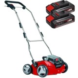 Einhell GE-SC 35/1 Li PXC + Twinpack CB - Scarificator 350 mm + Set 2 acumulatori Li-Ion 18 V 2.5 Ah