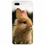Husa silicon pentru Xiaomi Mi 8 Lite, Cute Rabbit In Grass