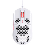 Mouse gaming HyperX Pulsefire Haste, Sensor Pixart, 3.2 DPI, Alb/Roz, HP