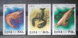 Coreea 1999 fauna marina crustacee fauna serie 3v. nestampilata, Korea 1999, Nestampilat