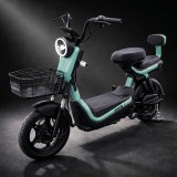 Scuter Electric KG, Saige, Fara Permis, Motor 500W, Baterie 48V20Ah, Autonomie 60km, 153x40x85 cm, Viteza Maxima 25km/h, Verde