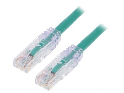 Patch Cord Verde 2m LSZH U/UTP Cat6 foto