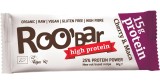Baton proteic cu cirese si maca bio 60g Roobar