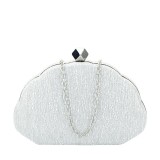 Cumpara ieftin Geanta clutch argintiu cu sclipici BHY-5041 05