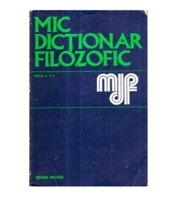 colectiv - Mic dictionar filozofic - 106061 foto