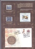 ROMANIA 2009 LP 1823 UNIREA PRINCIPATELOR MAPA FILATELICA