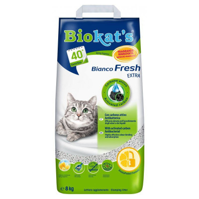 Așternut Biokat&amp;amp;#039;s Bianco Fresh EXTRA 8 kg foto