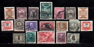 A7 T5 31 - Timbre foarte vechi - Ungaria foto