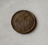 Austro-Ungaria - 10 Kreuzer 1872, Europa, Argint