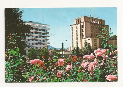 RF4 -Carte Postala- Brasov, Hotel Carpati, circulata 1971 foto