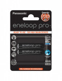 Acumulatori Panasonic Eneloop Pro AAA R3 930mAh 1,2V Ni-MH BK-4HCDE/2BE set 2 buc.