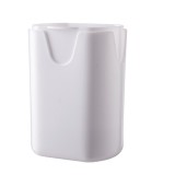 Feliator de Fructe si Legume, Flippy, Multifunctional, Taietor Manual, Inox, Plastic, pentru Bucatarie, Vertical, 13x9x8 cm, Alb