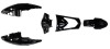Set Carene Kymco Agility Negru Taiwan (5 Elemente) - Prelacuit, Zgarieturi Minore Posibile