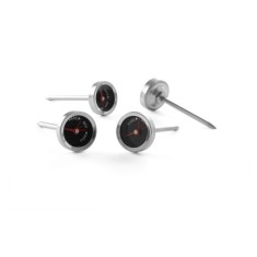 Set 4 termometre pentru friptura, Hendi, diametru 25 mm, Inox sonda 5 cm, indicator &amp;quot;rare-medium-well done&amp;quot; foto