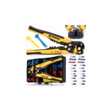 Dispozitiv, cleste pentru sertizat decupat cabluri, 260 accesorii, Powermat