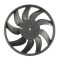 GMV ventilator radiator Mercedes Sprinter, 2006-2018, motor 2.1 CDI, 3.0 CDI, diesel, 1.8 compressor, 3.5 V6, benzina, 320 mm; 2 pini,