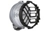 Proiector auto Wesem 12/24V bec H3, 152x81mm rotund, sticla alba si carcasa cromata, cu lumina de drum , 1 buc.