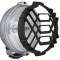 Proiector auto Wesem 12/24V bec H3, 152x81mm rotund, sticla alba si carcasa cromata, cu lumina de drum , 1 buc.