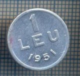 AX 781 MONEDA- ROMANIA - 1 LEU -ANUL 1951 -STAREA CARE SE VEDE