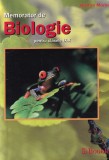 Memorator Biologie cl IX-X Vasilica Marin - Carte Stiinta Romana Brosata Buna