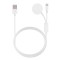 Cablu Date si Incarcare USB la Lightning OEM Magnetic Multifunctional, 1 m, Alb