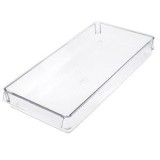 Cutie Organizatoare pentru Frigider și Congelator, Plastic Transparent cu M&acirc;ner, CMCLASS