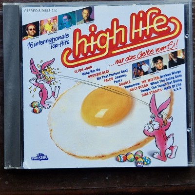 Various &amp;ndash; High Life NM / NM cd muzica synth pop rock Polystar Germania 1986 foto