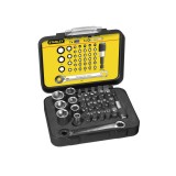 Stanley 1-13-907, trusa cu set de 40 de varfuri de insurubat 1/4&quot;