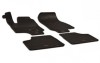 Covorase Auto Cauciuc Opel Astra G (1998-2003) Umbrella - Set 4 Bucati, Bordura Inalta, Antialunecare, Impermeabile, Gri Carbon