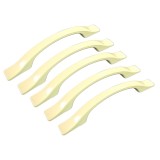 Cumpara ieftin Set 5 x Manere din plastic, 2110-05, lungime 150 mm, distanta gauri 96 mm, paltin